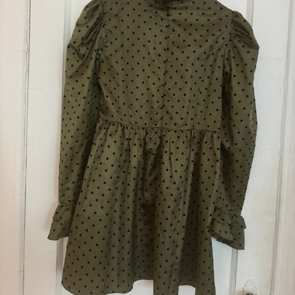 Batsheva Green Mini Dress - Picture 3 of 5